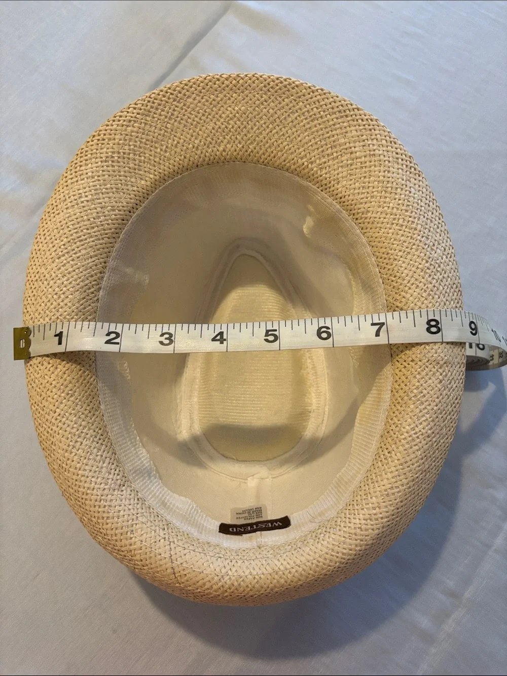 Kids Straw Fedora Hat
